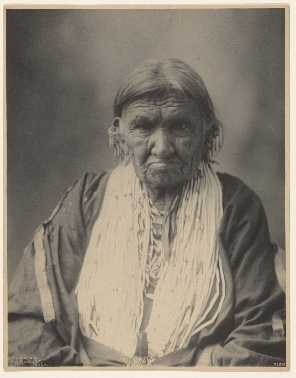 Mrs. Joseph Street, Winnebago by Adolph F. Muhr