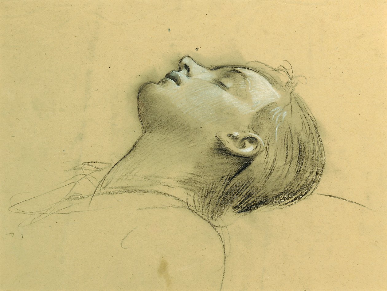 Study of the Head of St Cecilia, Possibly for 