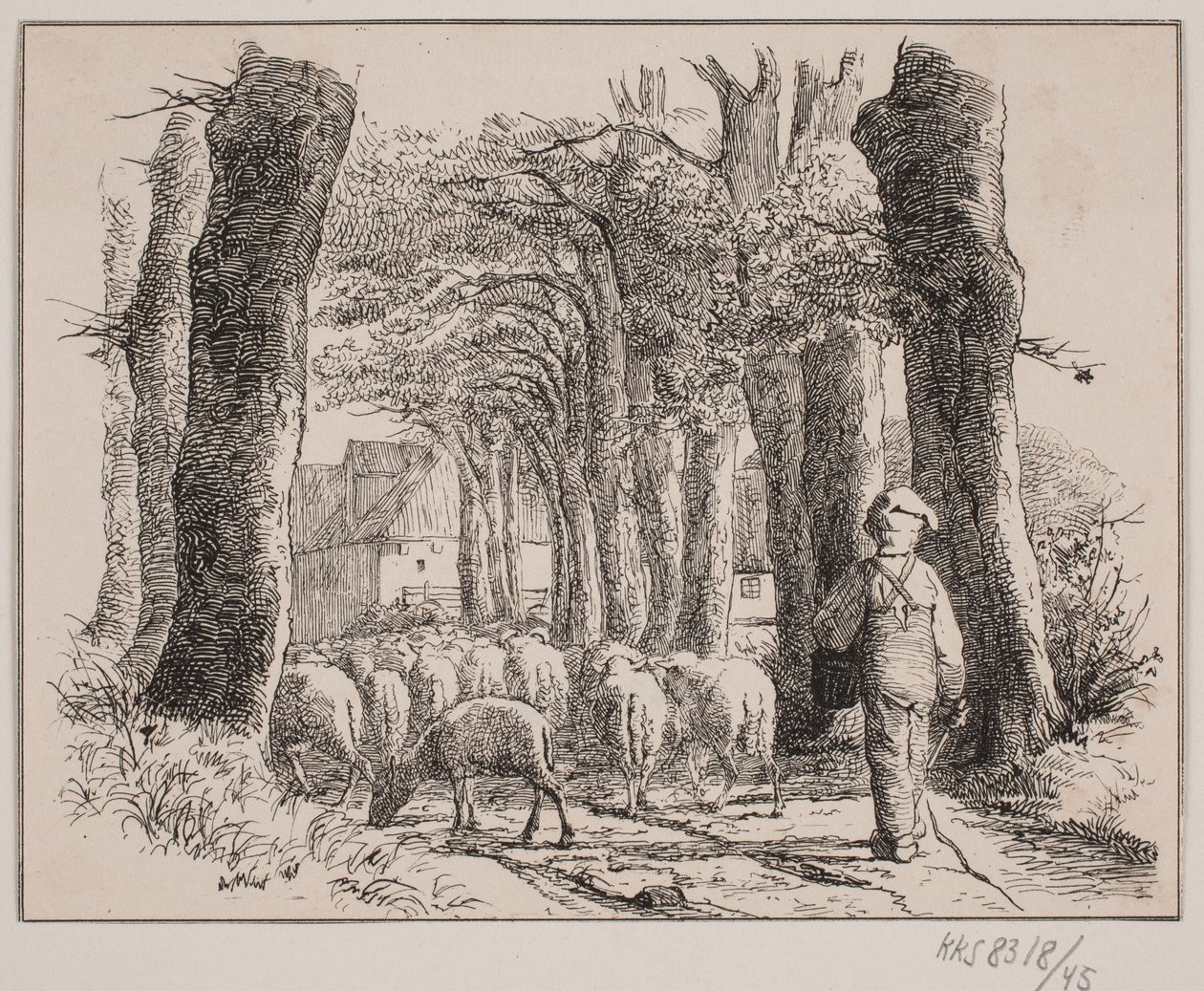The Shepherd Boy by Johan Adolph Kittendorff