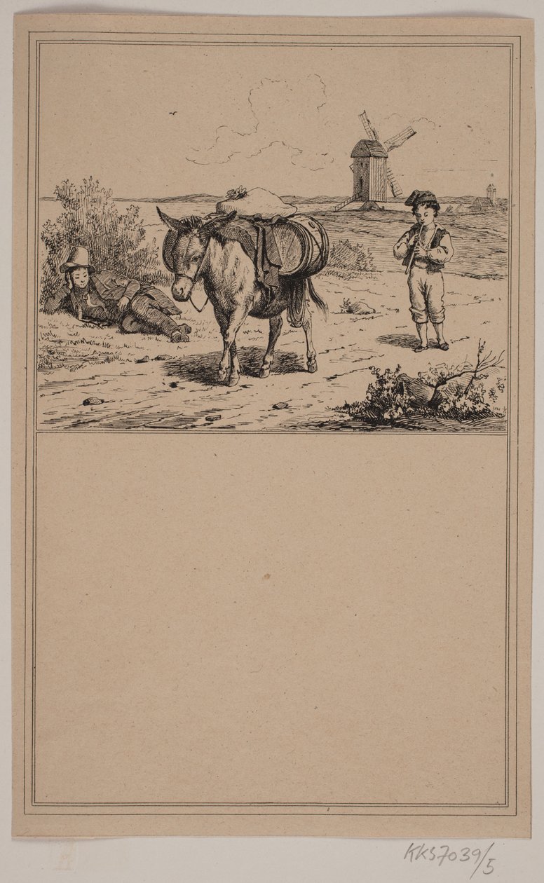 The Donkey. No. 4 in Chr. Winther and M. Rørbye, 
