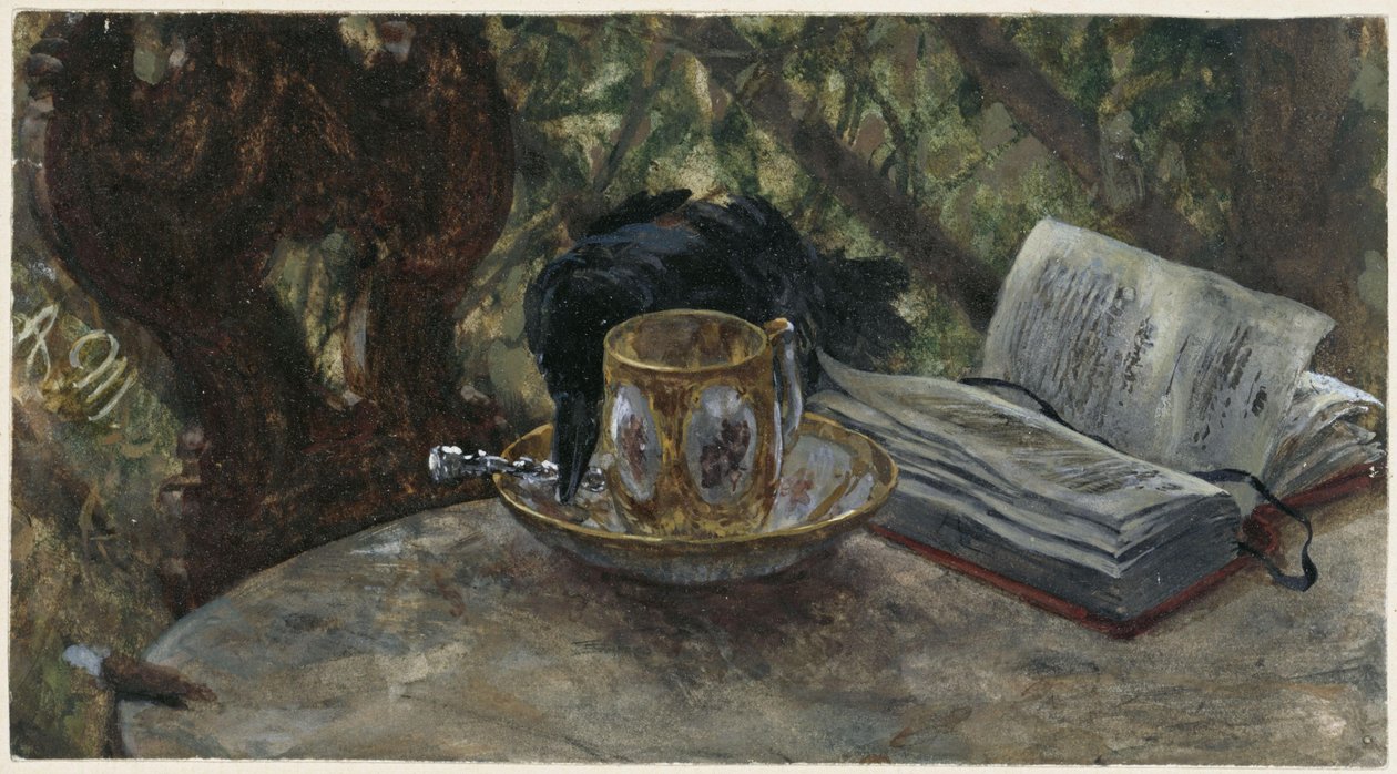 The Raven Stealing a Silver Spoon. From the "Children