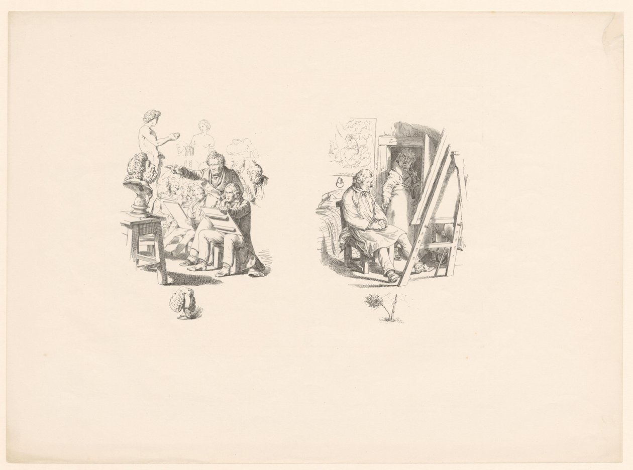 Artist in Training by Adolph Menzel
