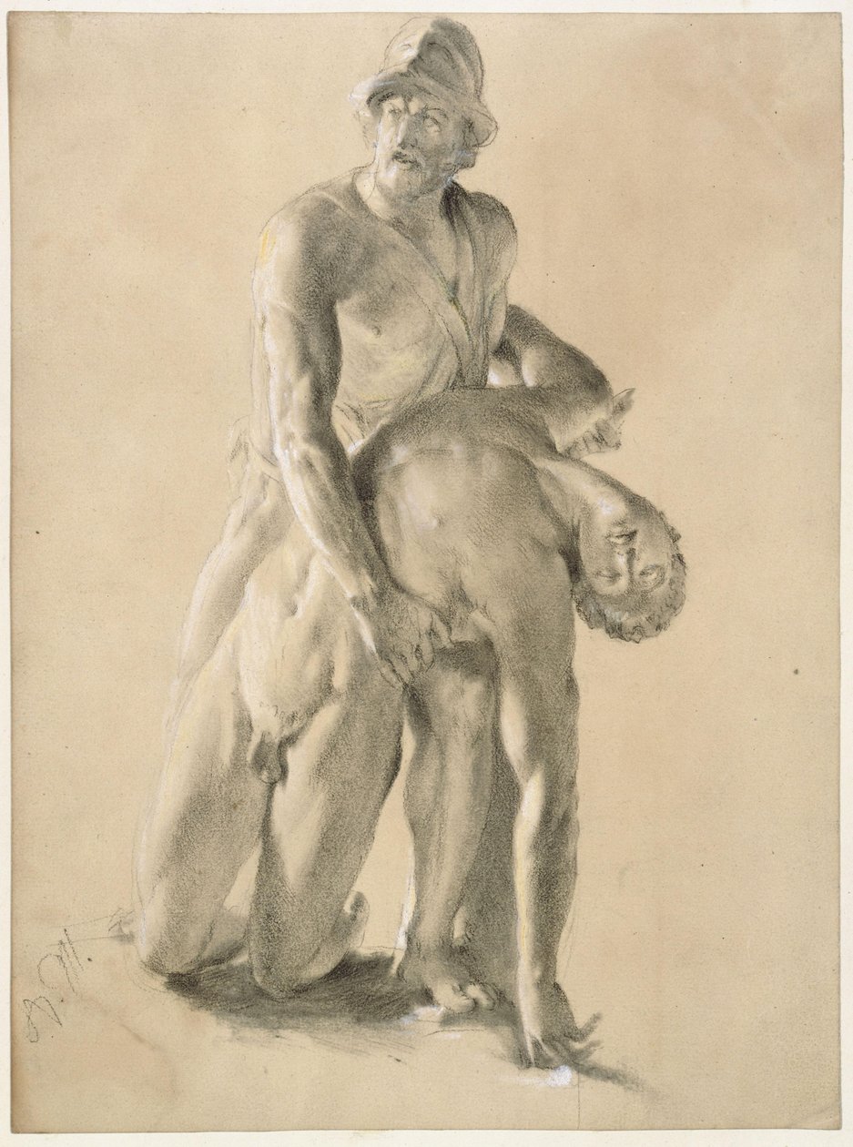 Patroclus Group by Adolph Menzel