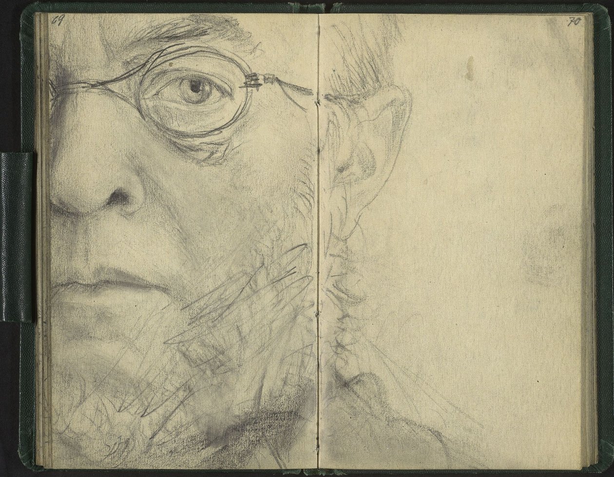 Self-Portrait as "One-Eye" by Adolph Menzel
