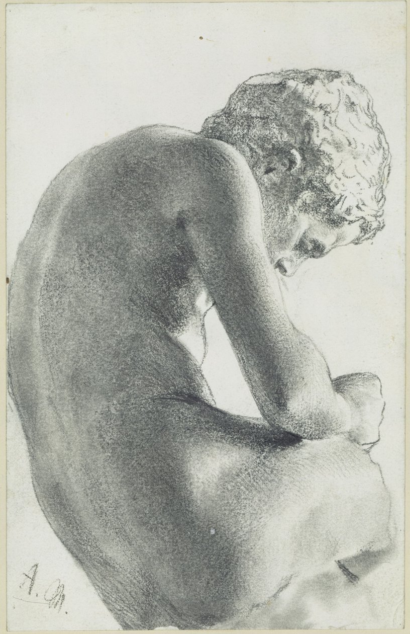 Study after the Castellani Thorn Extractor by Adolph Menzel