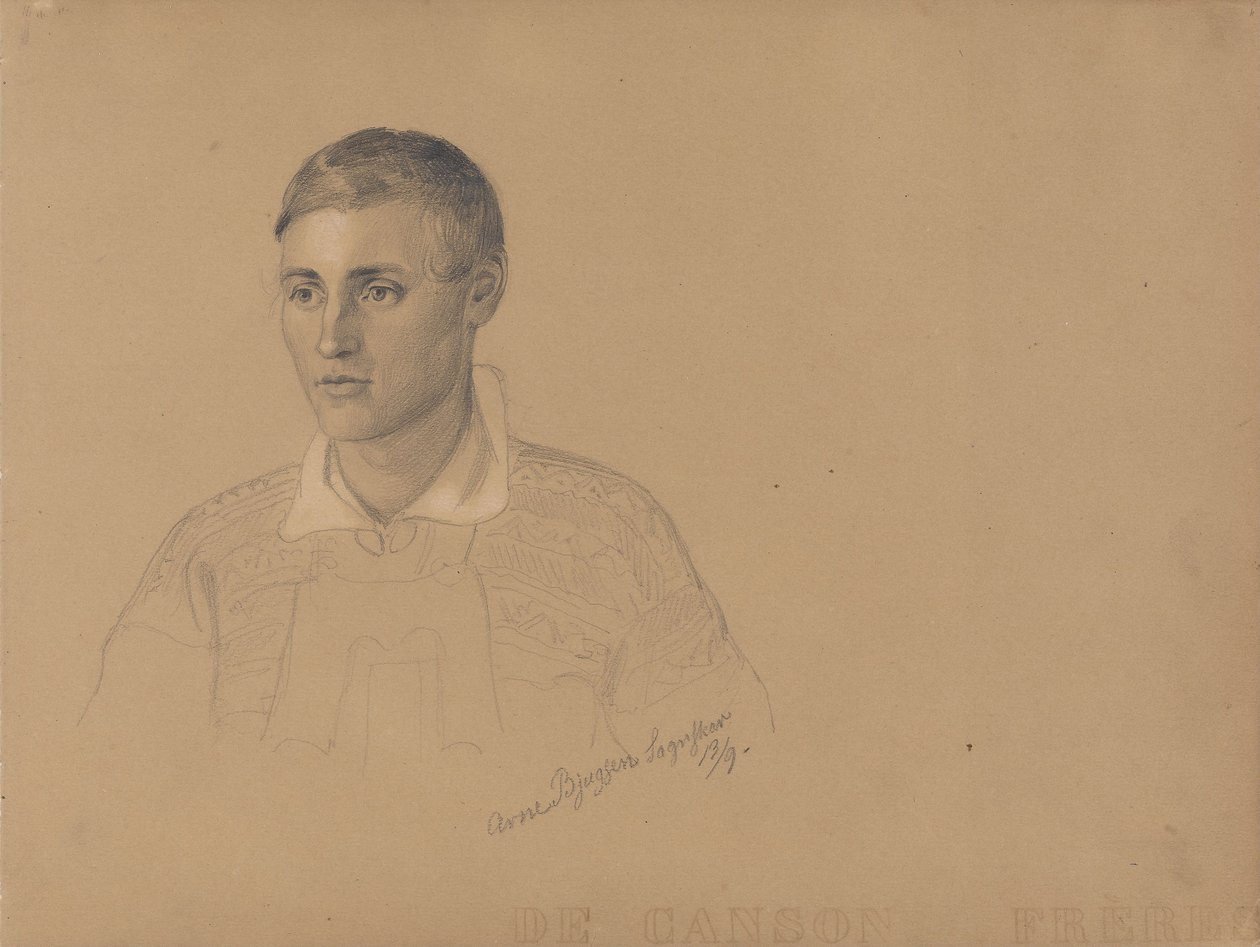 Arne Bjugsen Sagneskar, Valle in Setesdal by Adolph Tidemand