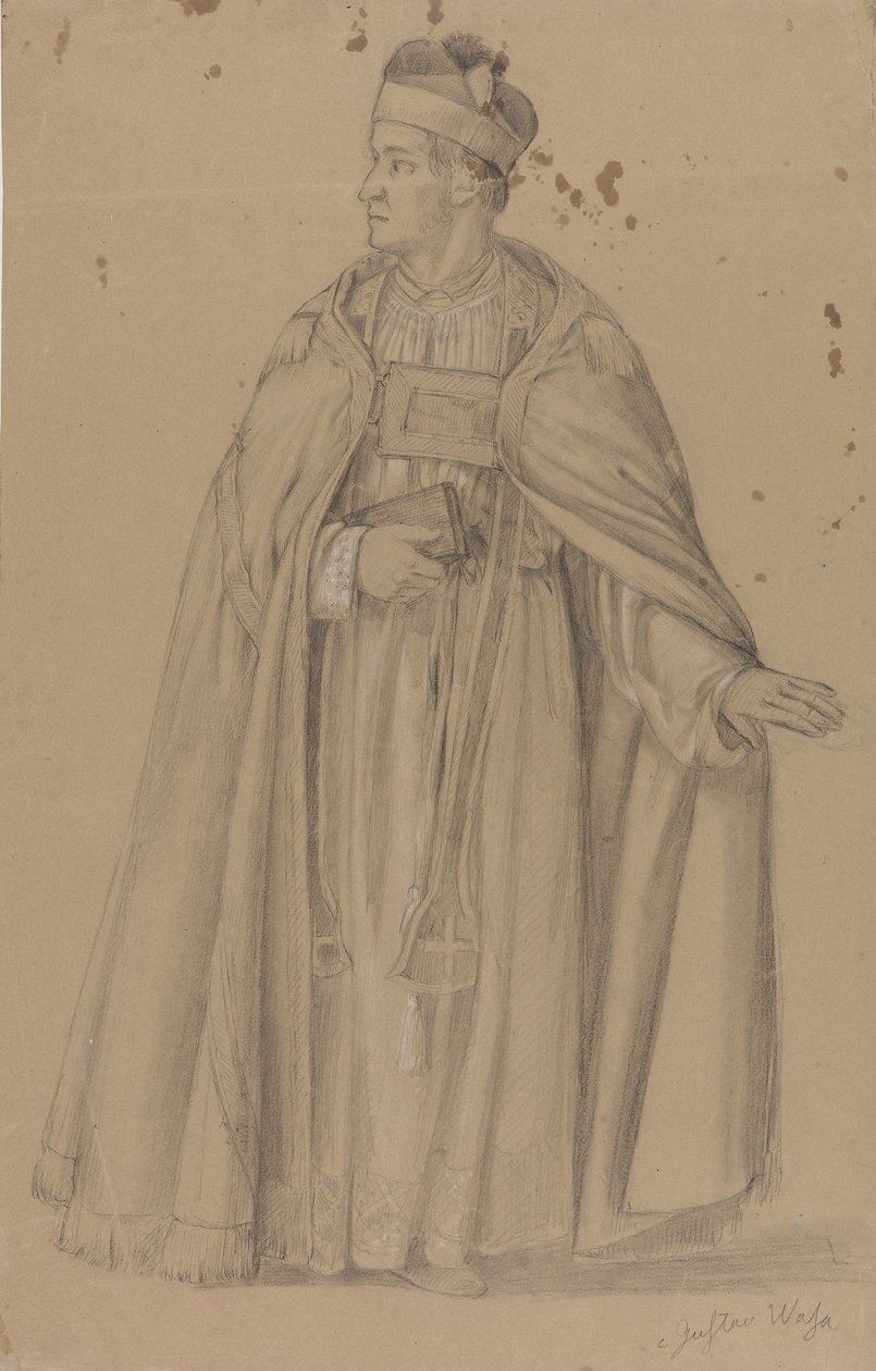 Prest by Adolph Tidemand
