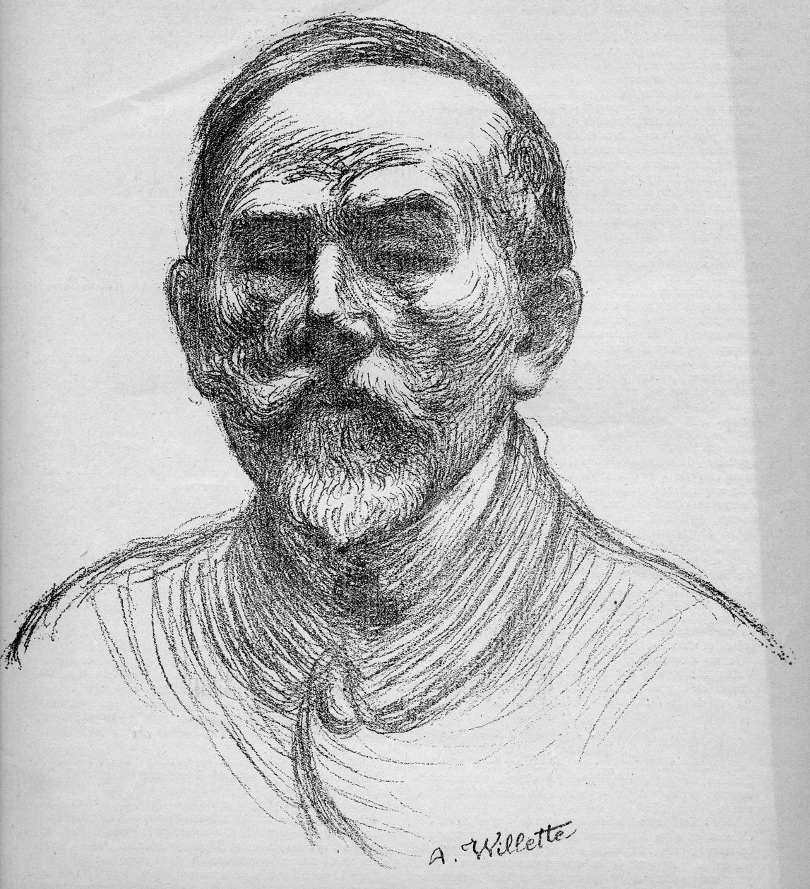 Théophile Alexandre Steinlen by Adolphe Leon Willette