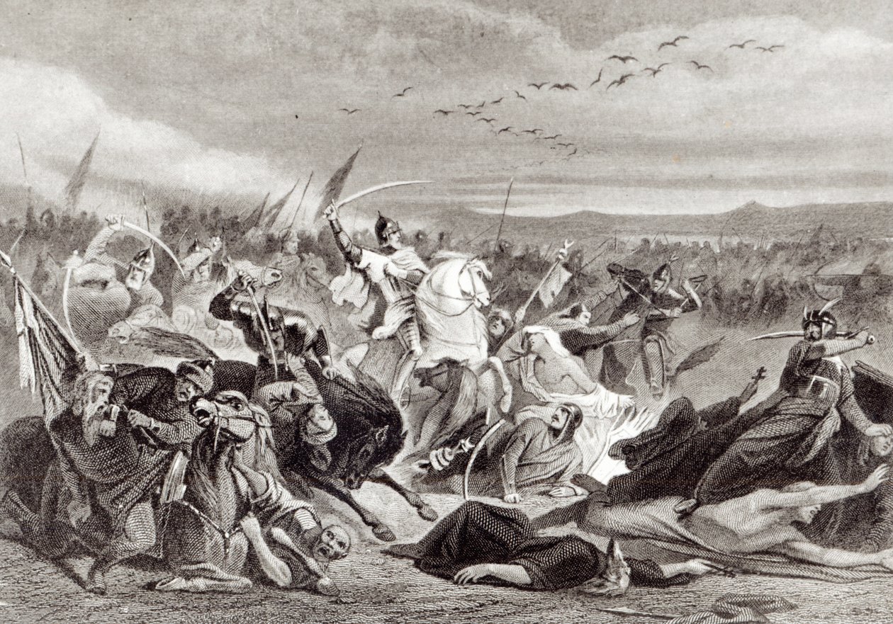 The Battle of Kalka by Adolphe Yvon