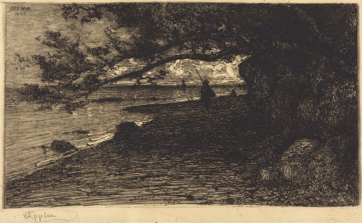 In Villefranche-sur-Mer by Adolphe Appian