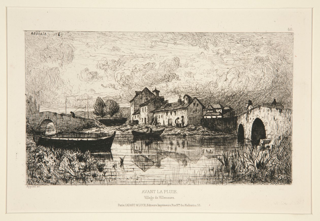 Before the Rain by Adolphe Appian