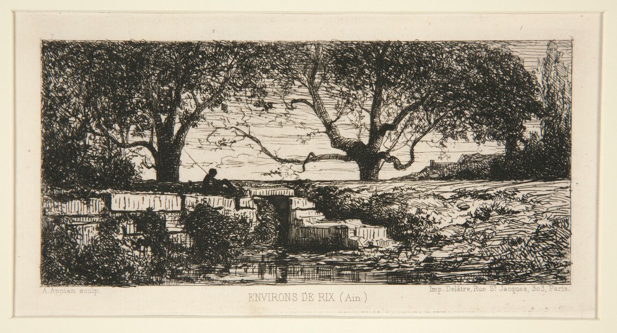 Environs of Rix (Ain) by Adolphe Appian