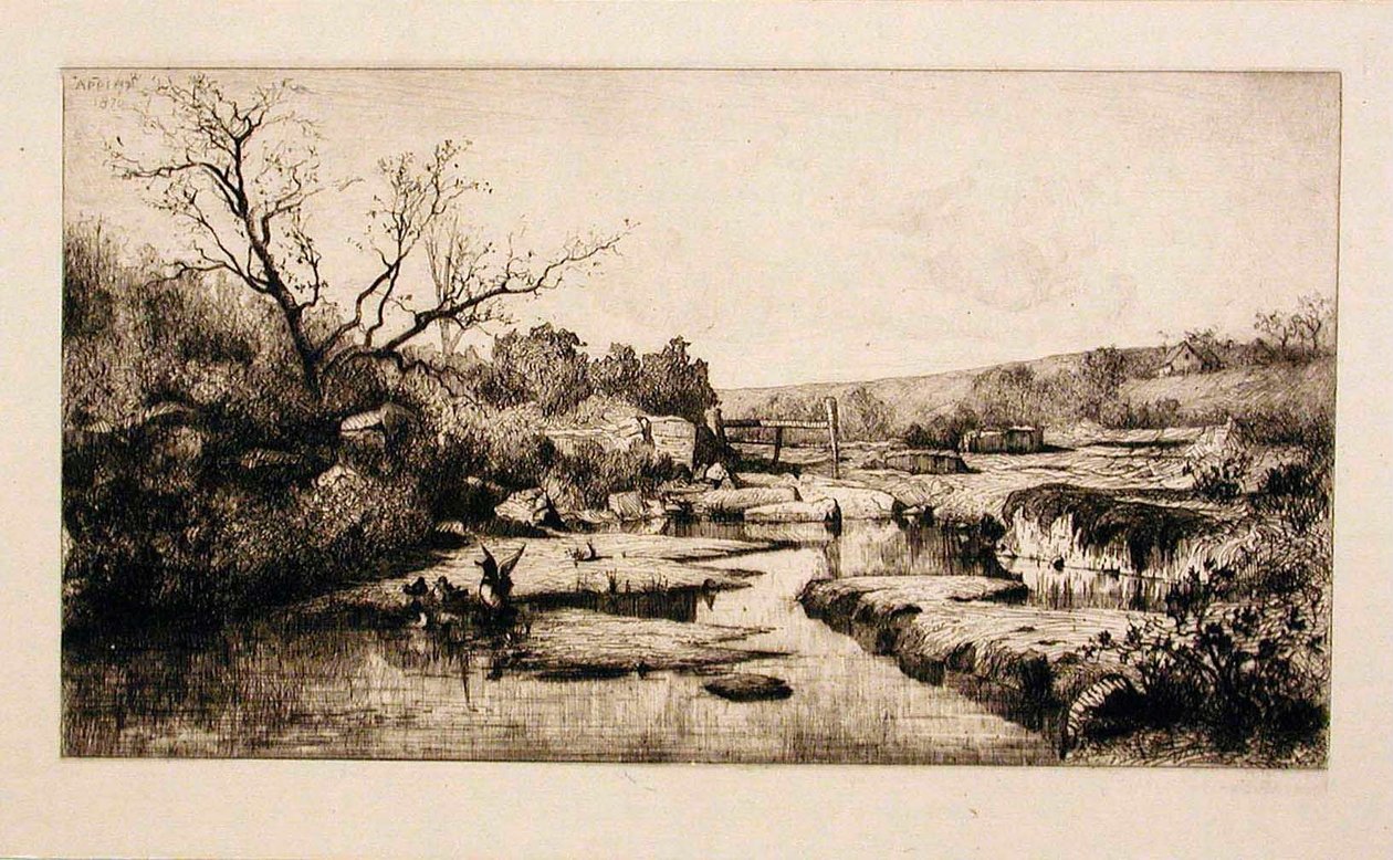 The Sources of the Albarine (Ain) by Adolphe Appian