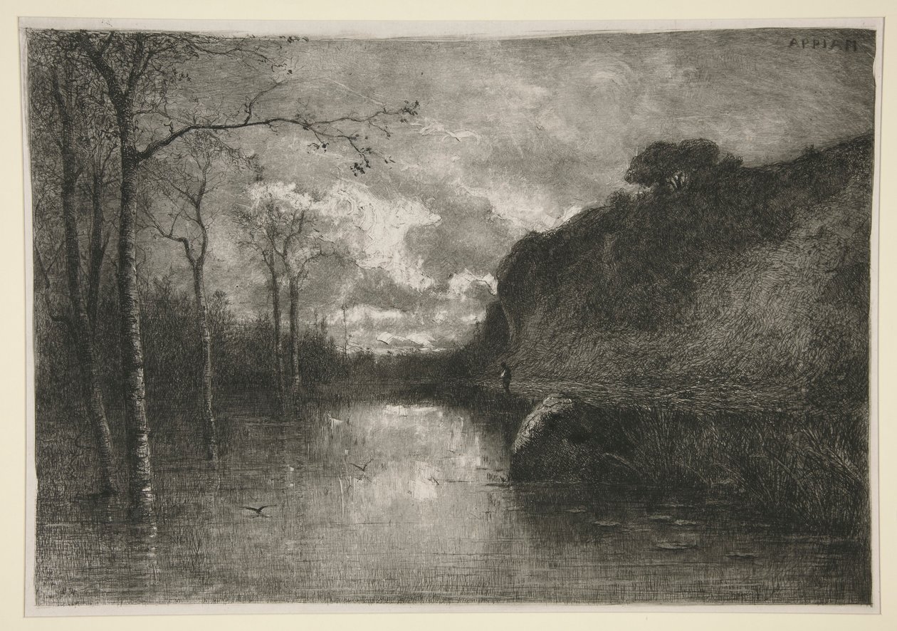 Pool (?) by Adolphe Appian