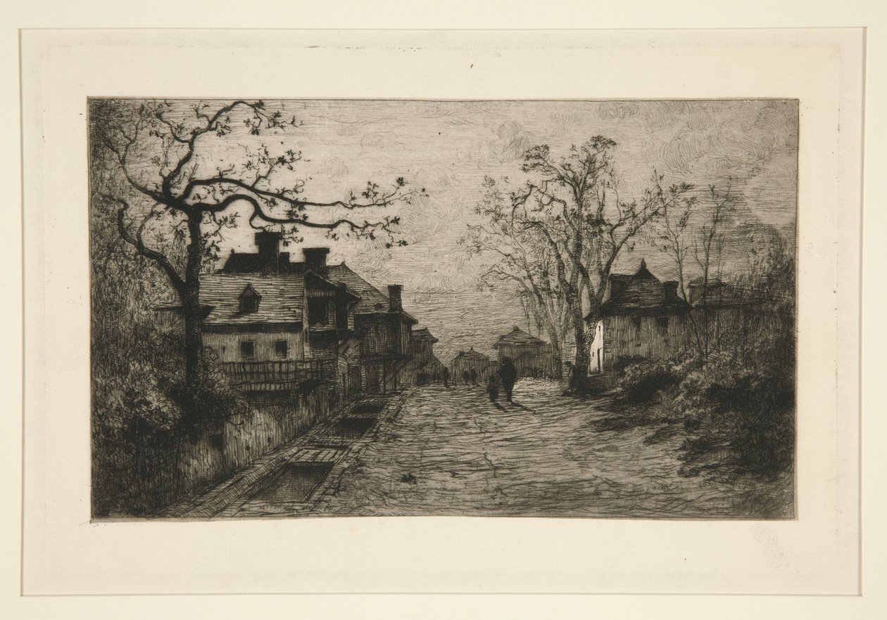 Street of the Village of Artemere, Ain by Adolphe Appian