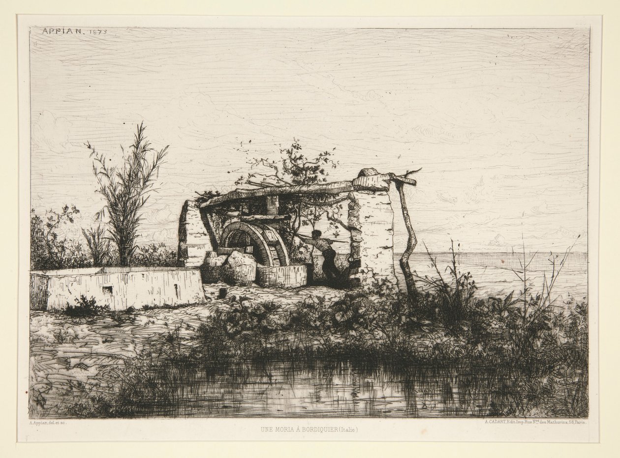 A Death at Bordighera by Adolphe Appian
