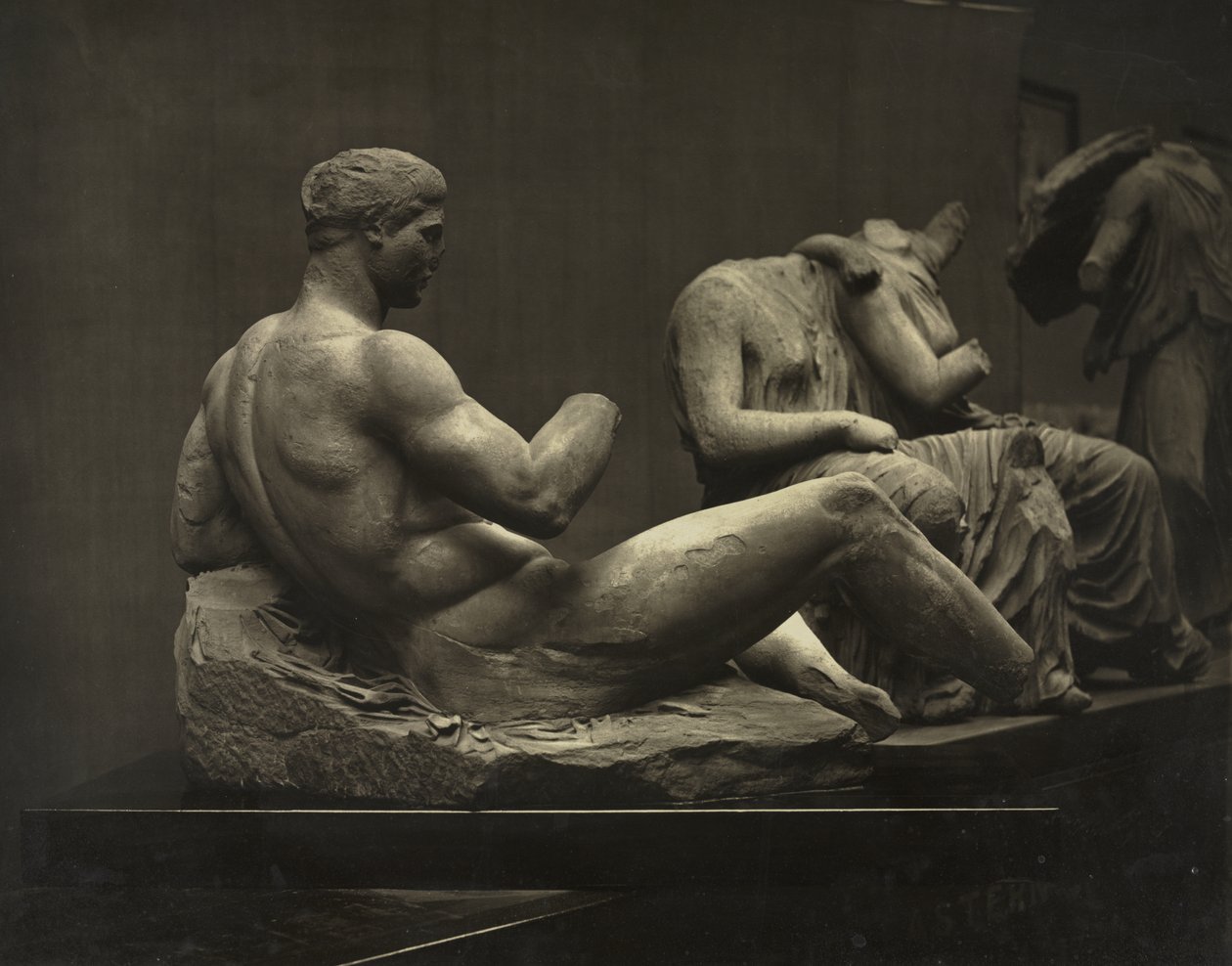 Sculptures from the Parthenon, British Museum by Adolphe Braun