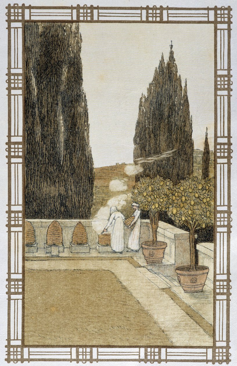 The Life of Bees: The Smoke of Hives by Adolphe Giraudon