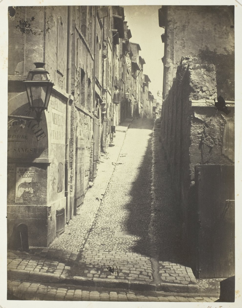 Rue des Grands Carmes, View taken from Rue Ste. Marthe by Adolphe Terris