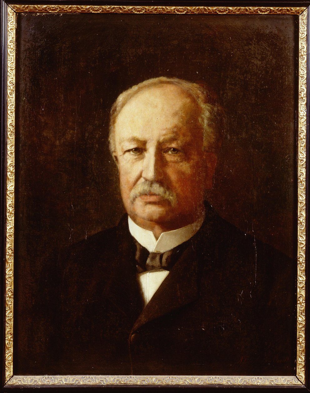 Portrait of Joannes Pieter Roetert Tak van Poortvliet (1839-1904) by Adri Bleuland van Oordt