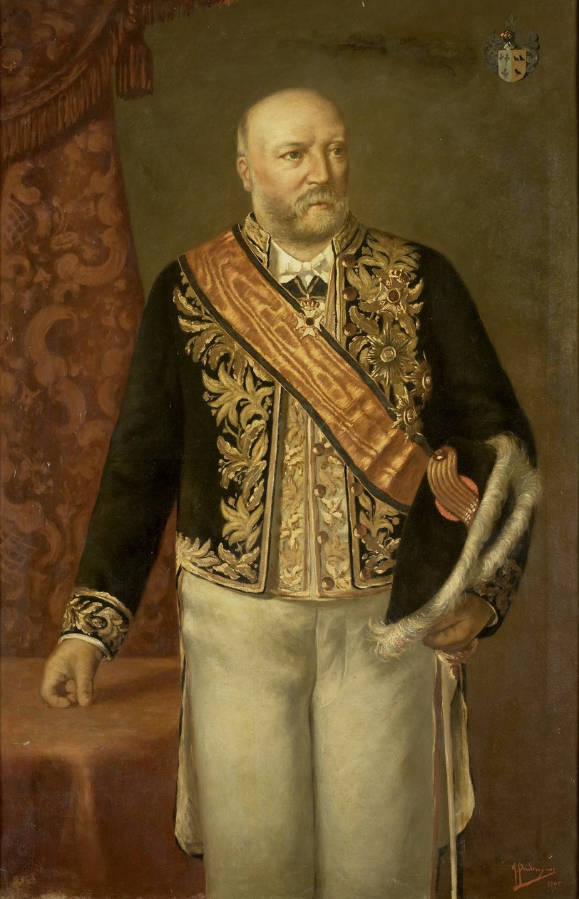 Cornelis Pijnacker Hordijk (1847-1908), Governor-General (1888-93) by Adriaan Boudewijnse