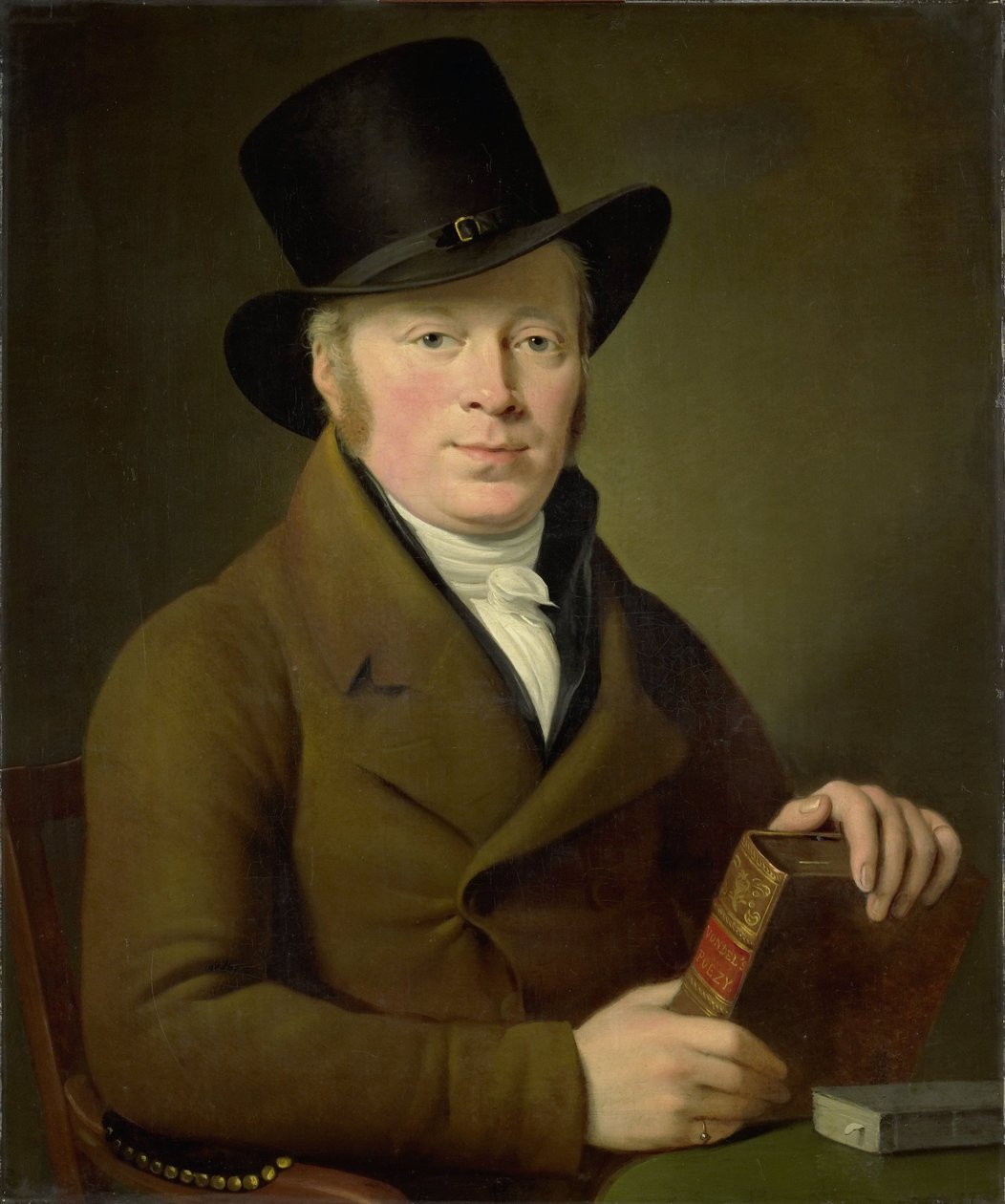 Barend Klijn Barendsz (1774-1829), Poet by Adriaan de Lelie