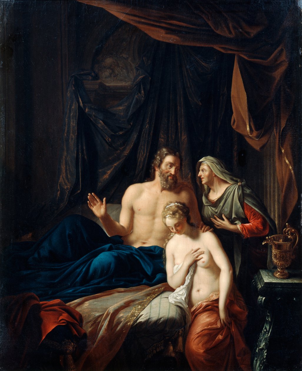 Sarah Presenting Hagar to Abraham by Adriaan van der Werff