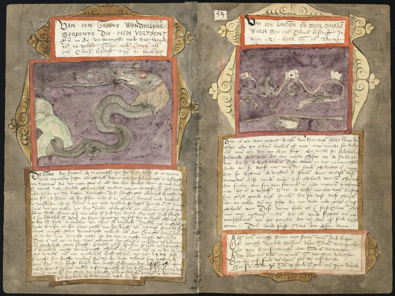 KB 78 E 54 - folios 061v (left) and 062r (right) by Adriaen Coenen