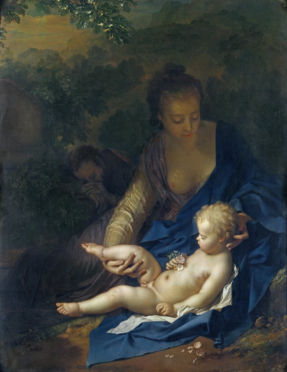 The Rest on the Flight into Egypt by Adriaan van der Werff