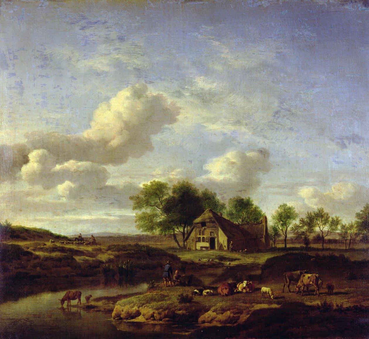 The Little Farm by Adriaen van de Velde