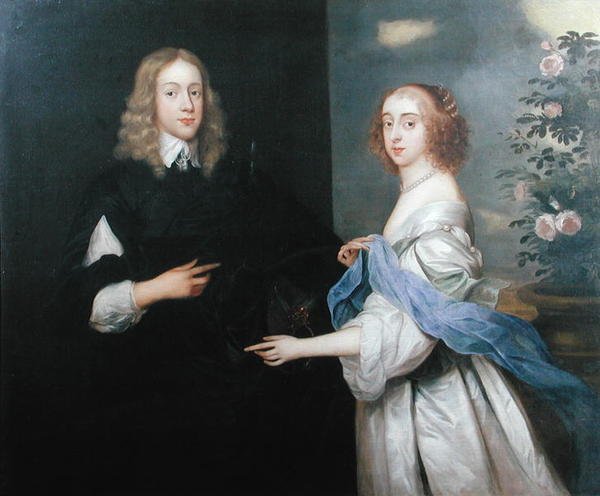 Jan van Hesse and his sister Margaret by Adriaen (circle of) Hanneman