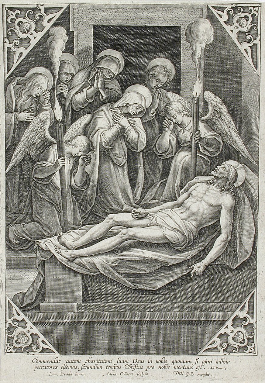 Lamentation by Adriaen Collaert
