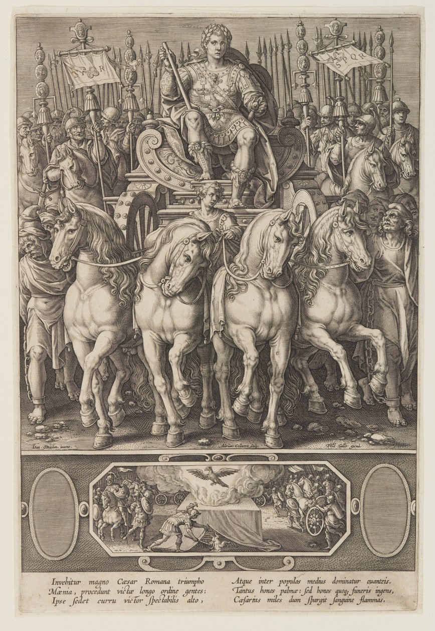 The Triumph of Caesar by Adriaen Collaert