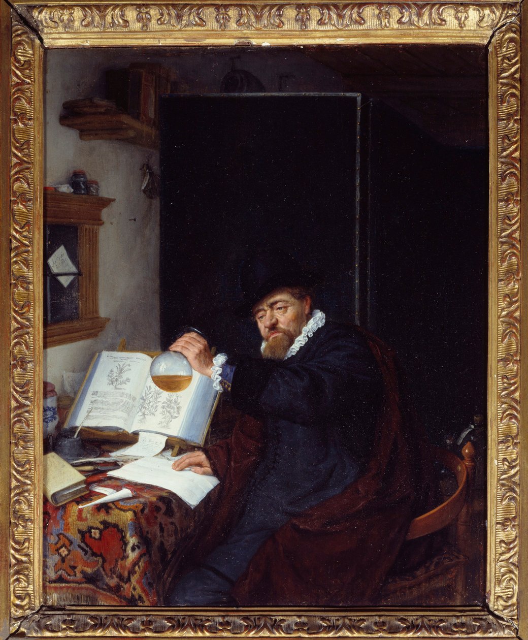 The analysis of urine by Adriaen Jansz. van Ostade
