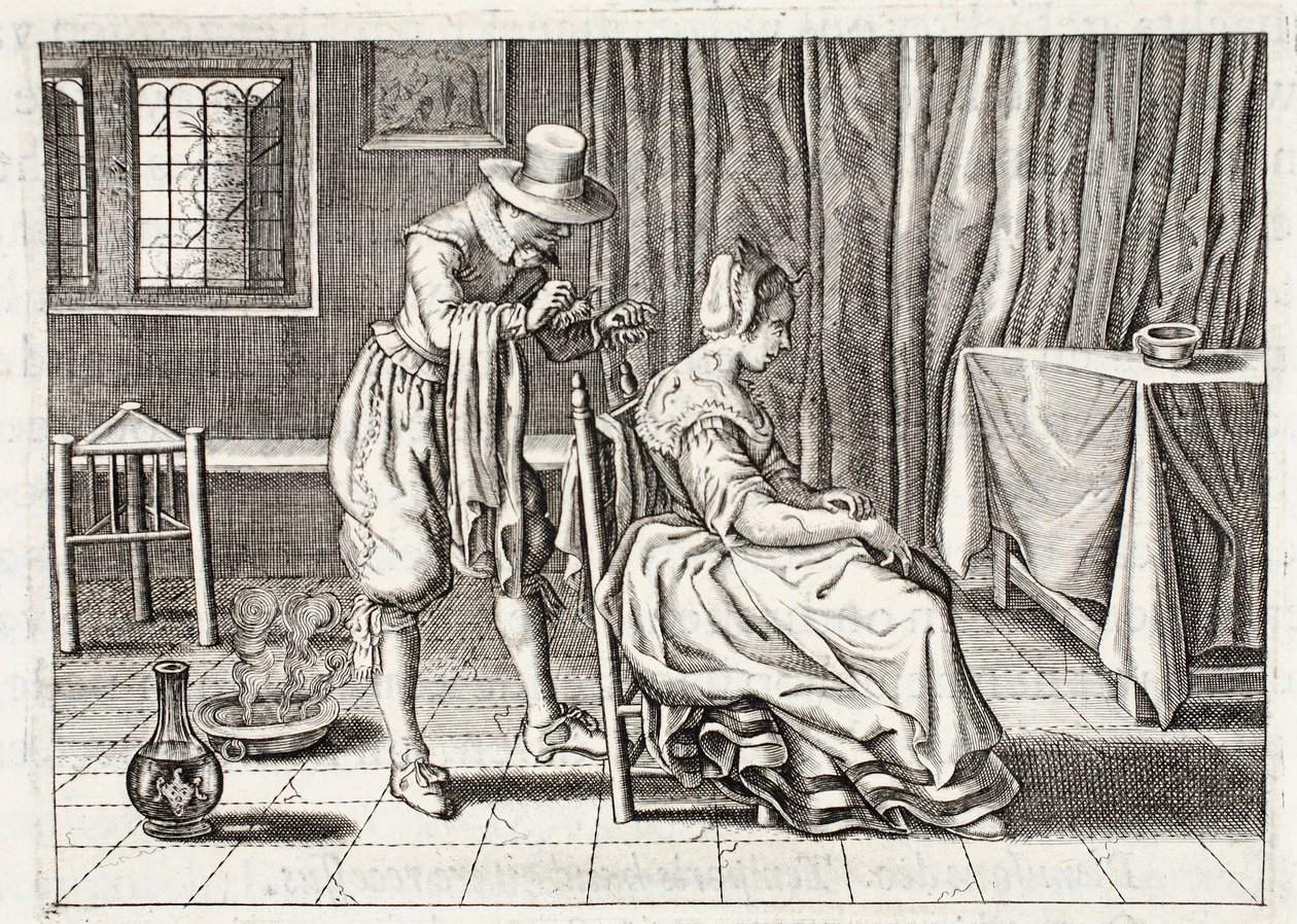 Applying Leeches, Illustration from 
