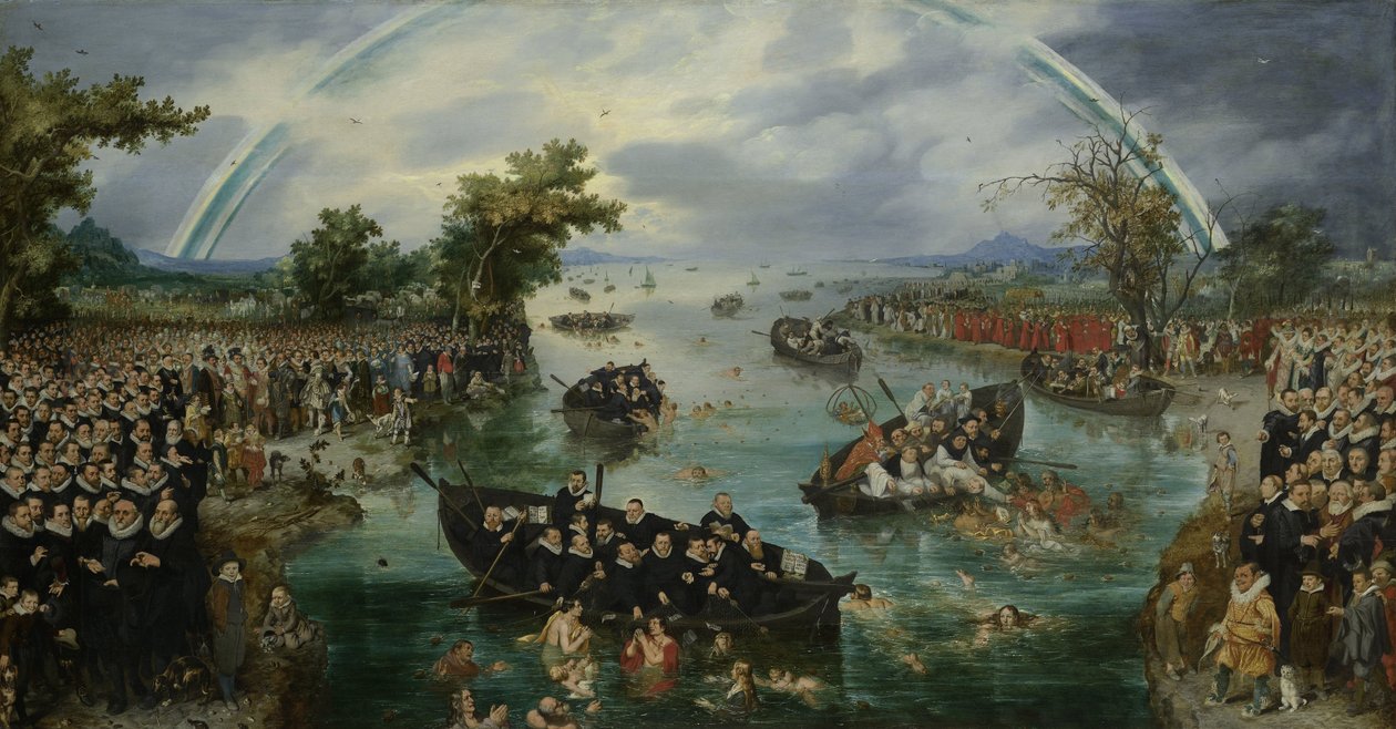 Fishing for Souls, 1614 by Adriaen Pietersz van de Venne