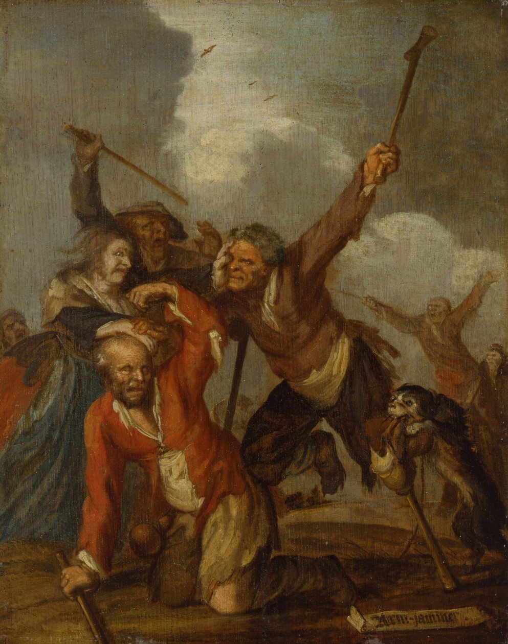 Misery by Adriaen Pietersz van de Venne
