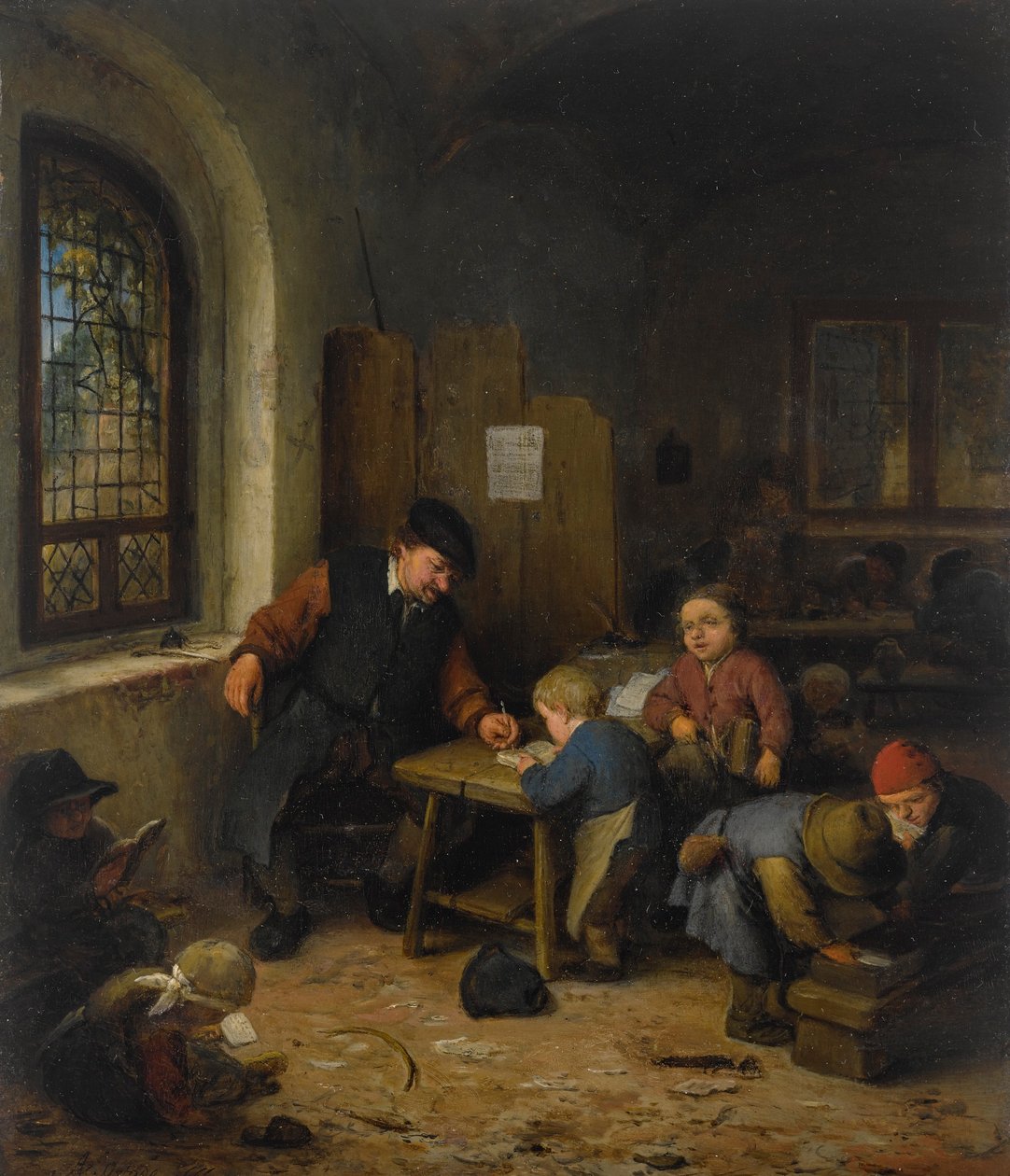 A School-room by Adriaen van Ostade