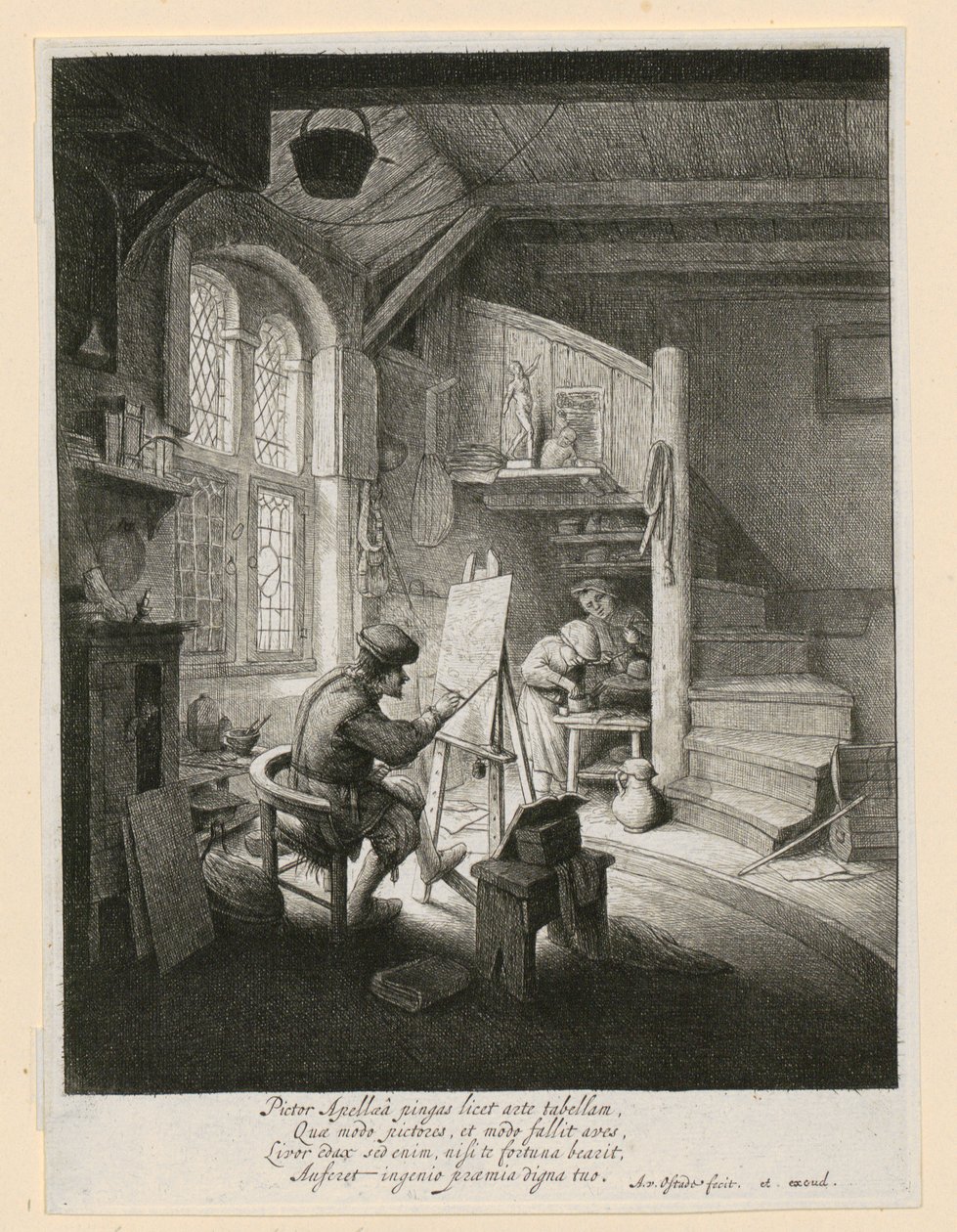 Painter by Adriaen van Ostade