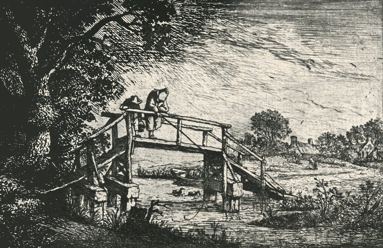 The Angler, 1906 by Adriaen Jansz. van Ostade