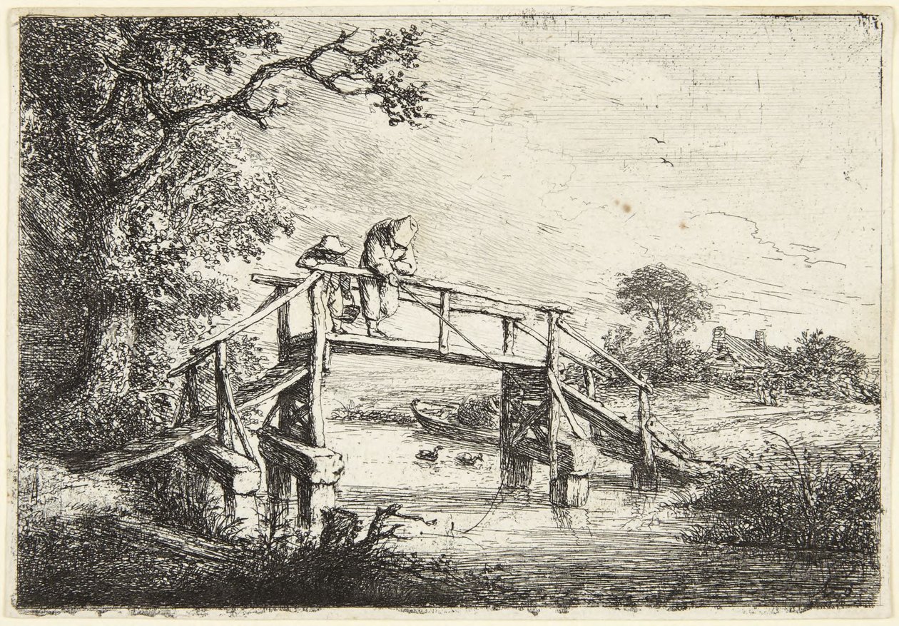 The Anglers by Adriaen van Ostade