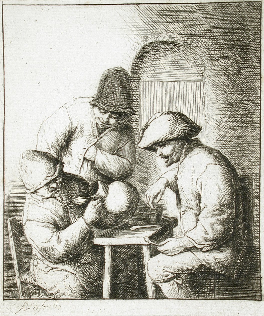 The Empty Jug by Adriaen van Ostade