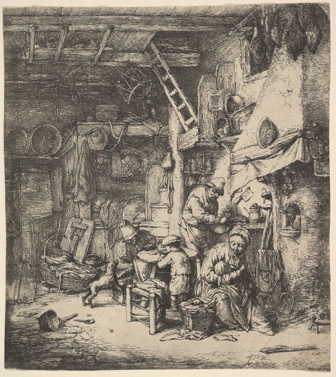 The Family by Adriaen van Ostade