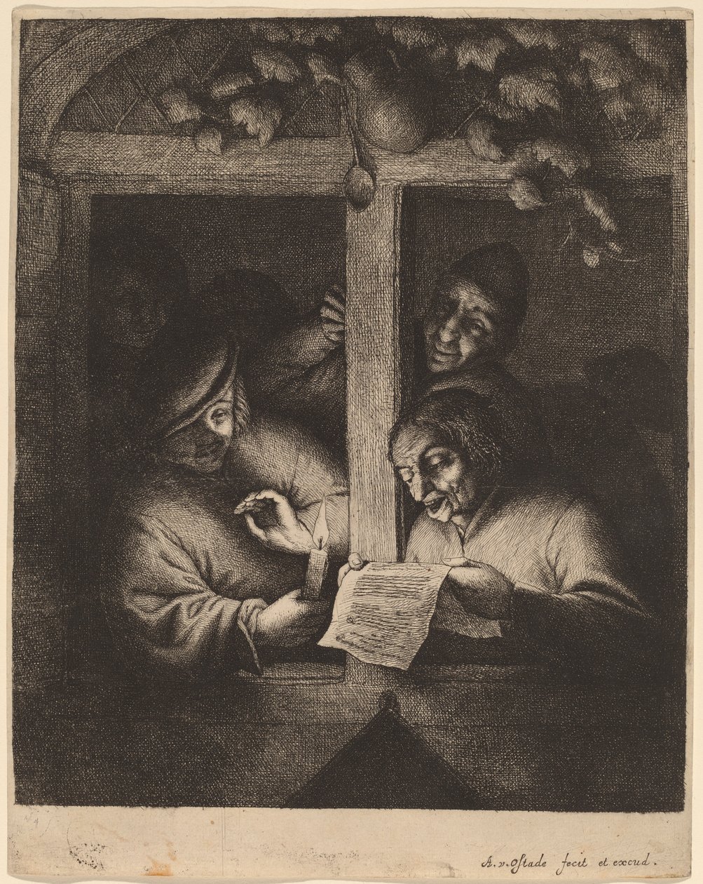 The Singers by Adriaen van Ostade