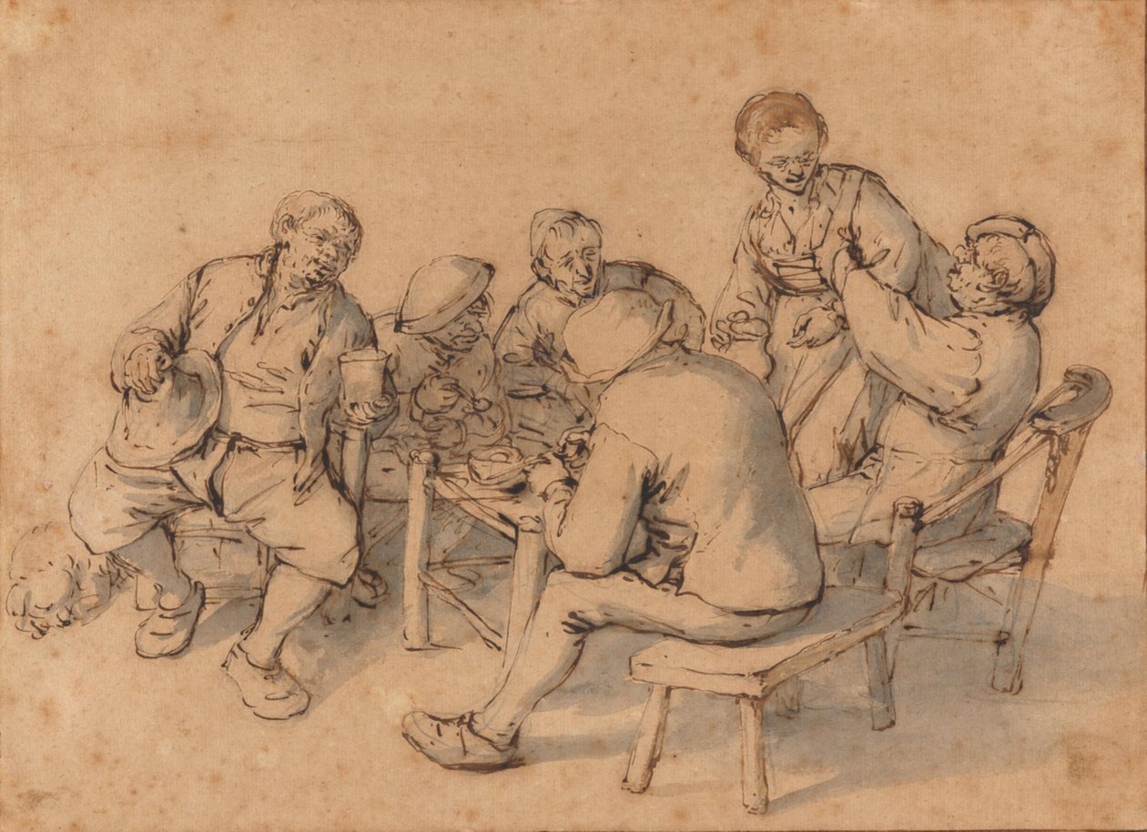 Merry Company by Adriaen van Ostade