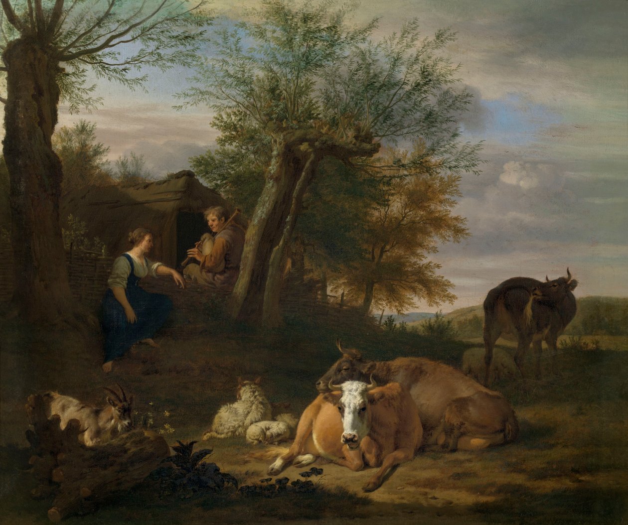 Piper by Adriaen van de Velde