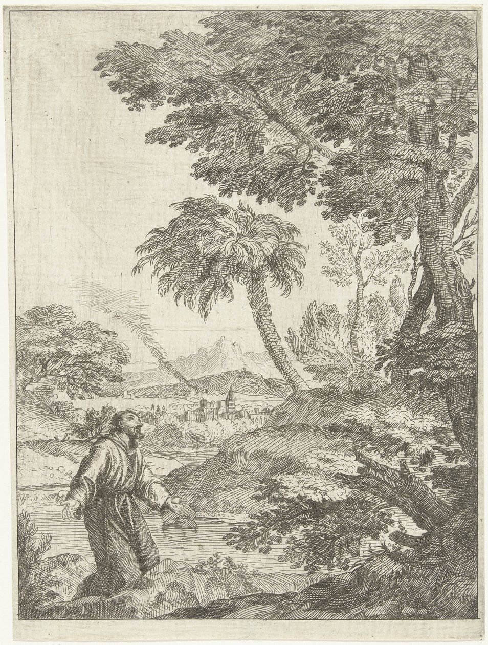 Saint Francis by Adriaen van der Kabel