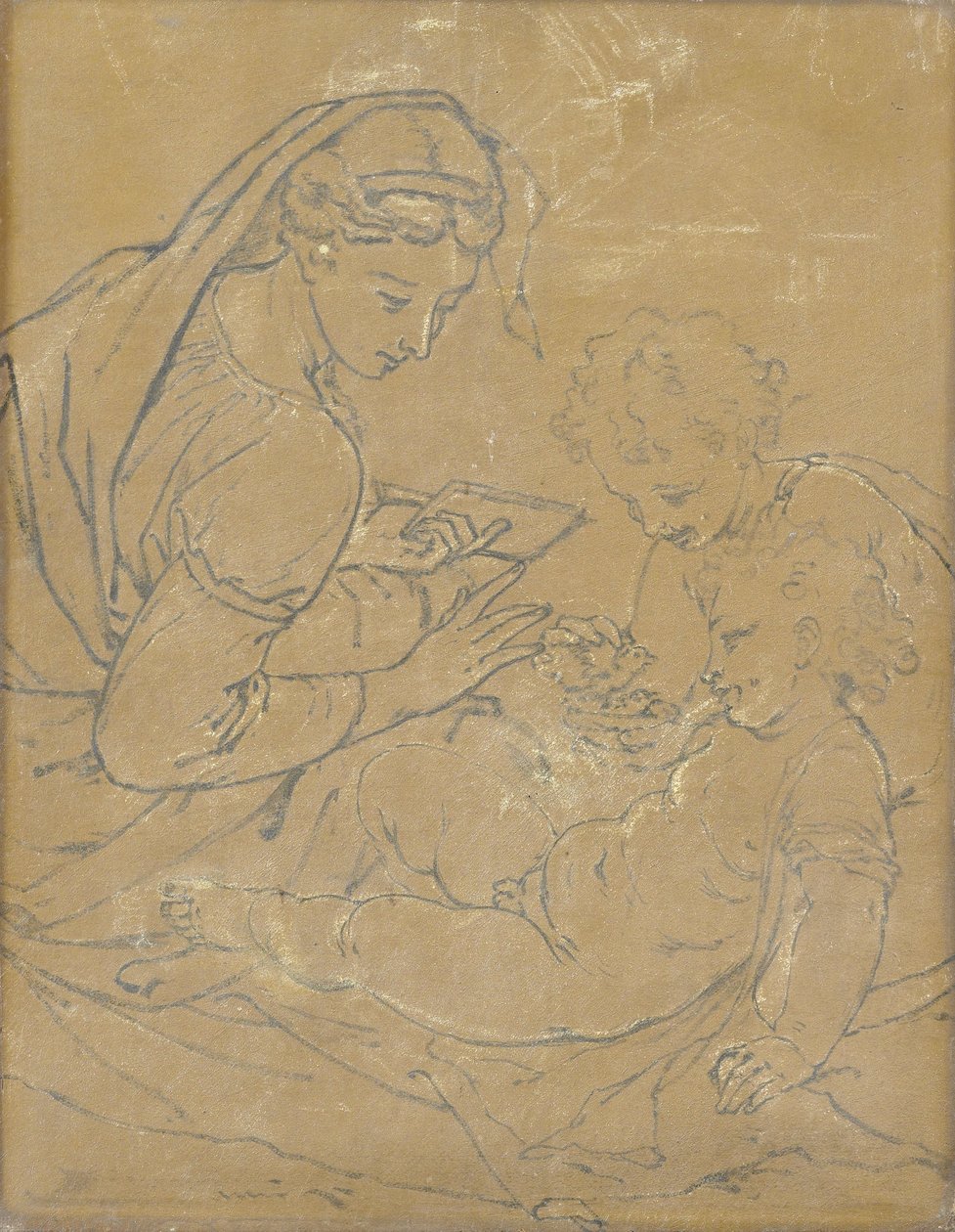 Madonna and Child with St John by Adriaen van der Werff