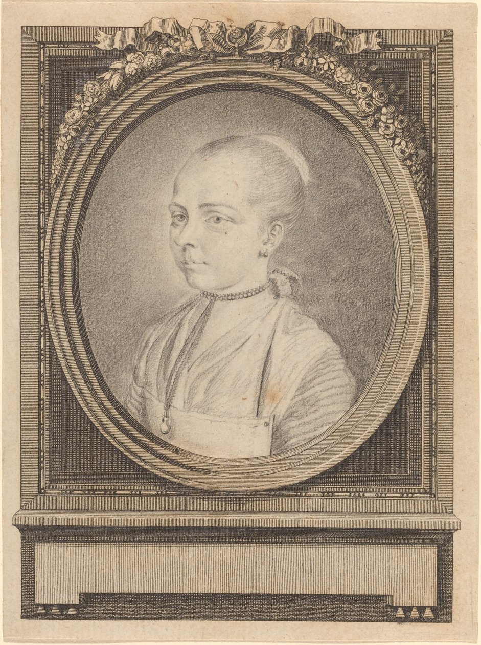Portrait of a Girl by Adrian Zingg