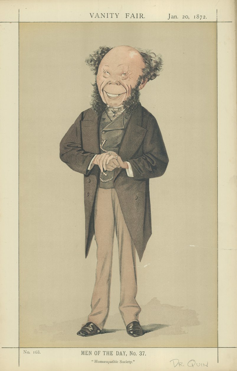 Dr Frederick Quin by Adriano Cecioni